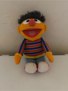 Sesame Street Ernie Plush Stuffed Toy Bert & Ernie Character